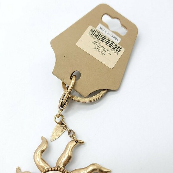 Coldwater Creek Clip On Charm Keychain Sun - Picture 4 of 5